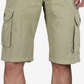 X-Ray Shorts Cargo Masculino com Cinto em Sarja e Fita Marrom Tamanho 34