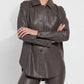 Lysse - Women's Amara Vegan Leather Overshirt