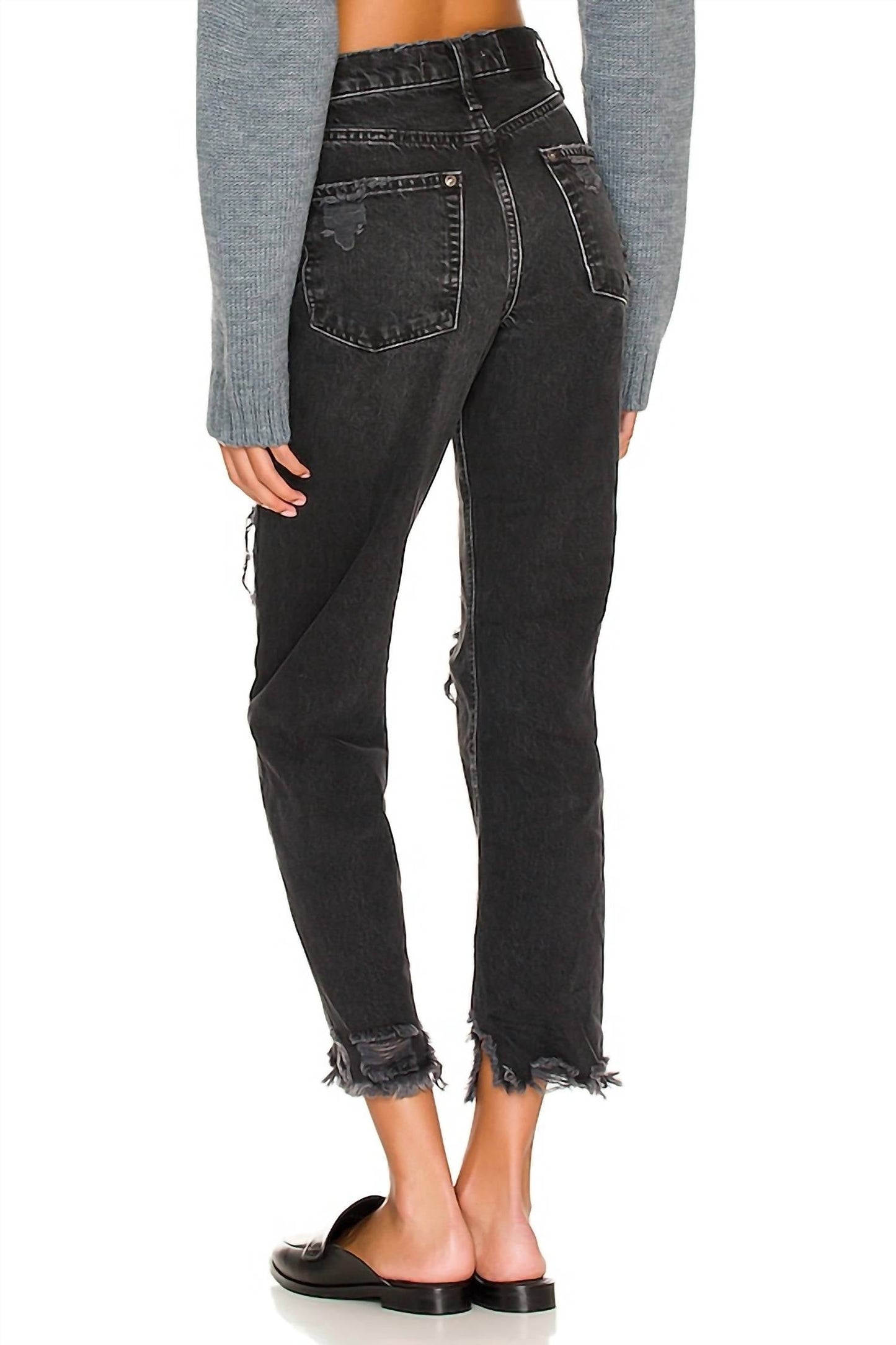 Free People - Tapered Boggy Boyfriend Jeans