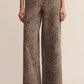 Z Supply - Marli Denim Leopard Pants