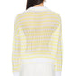 525 America - Kimberly Striped Tipping Pullover Sweater - Plus