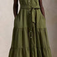 Polo Ralph Lauren - Belted Tiered Shirtdress