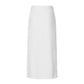 Soah - Women's Scarlet Linen Wrap Skirt
