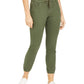 Calça Jogger Rewash Junior Cropped Pull On Verde Tamanho P