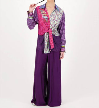 Me369 - Reyna Tie Waist Love Shirt