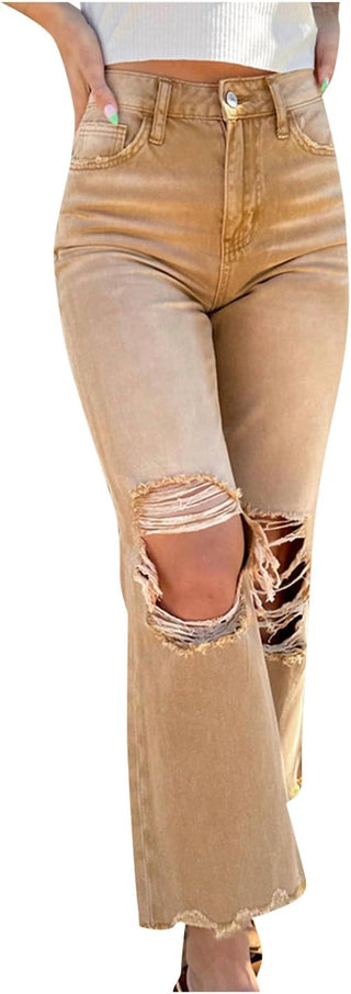 Vervet By Flying Monkey - Calça Jeans Brooks Distressed