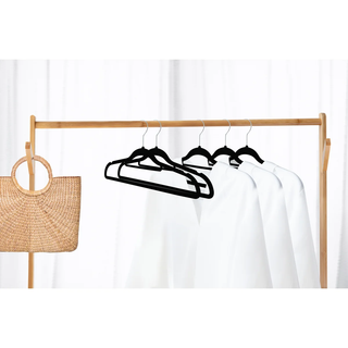 120 Pack of Premium Velvet Non-Slip Hangers with 360 Degree Rotatable Hook