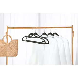 120 Pack of Premium Velvet Non-Slip Hangers with 360 Degree Rotatable Hook