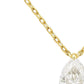 Allyanna Gifts - Women's Moissanite Pear Shape Solitaire Necklace