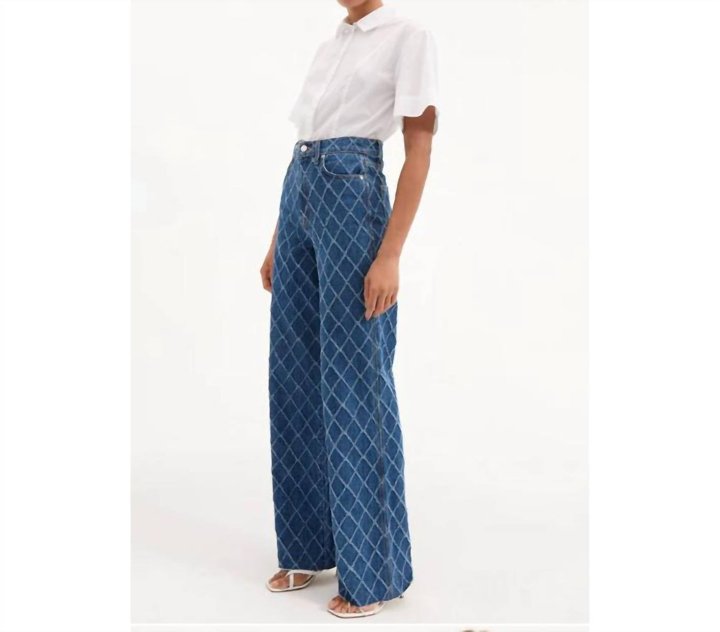 Veronica Beard - TAYLOR HIGH RISE WIDE LEG