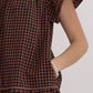 Entro - Gingham Mini Dress