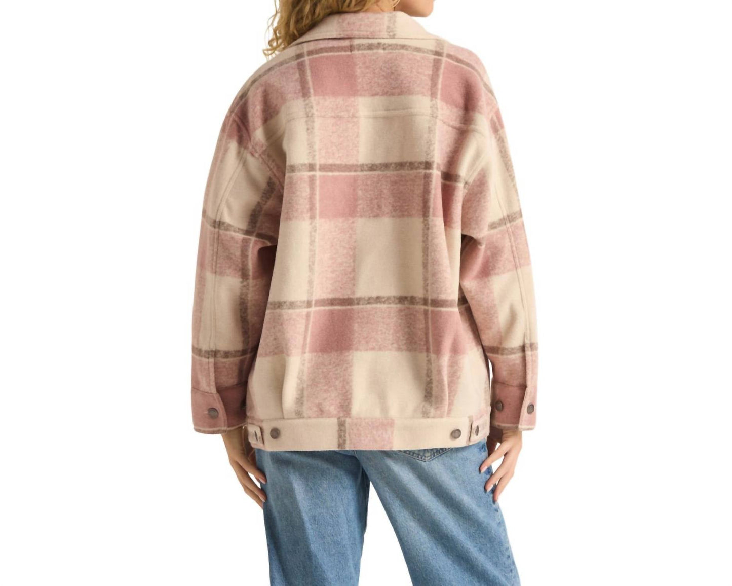Z Supply - Preston Knit Plaid Jacket