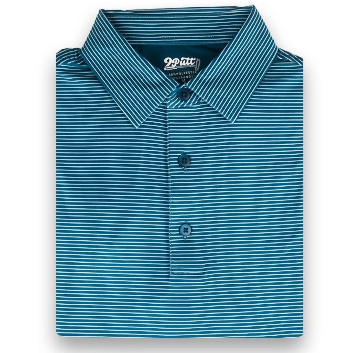 2Putt - Men's Stripe Polo