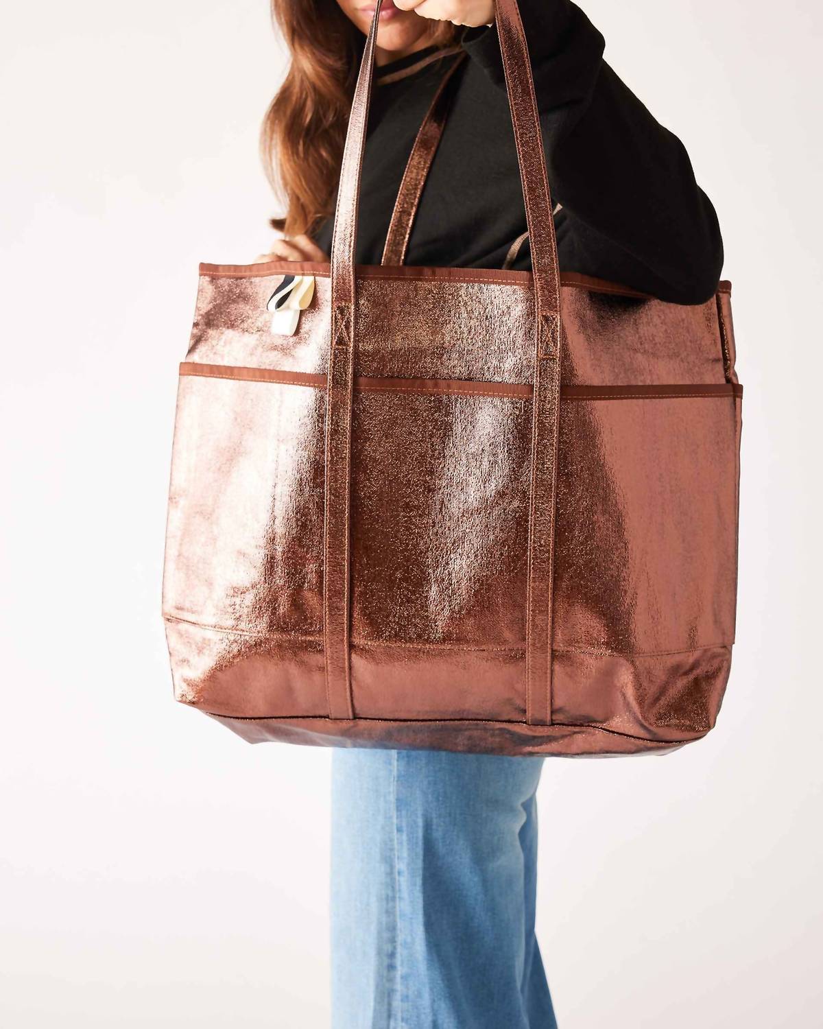 Mersea - La Plage Metallic Tote Bag