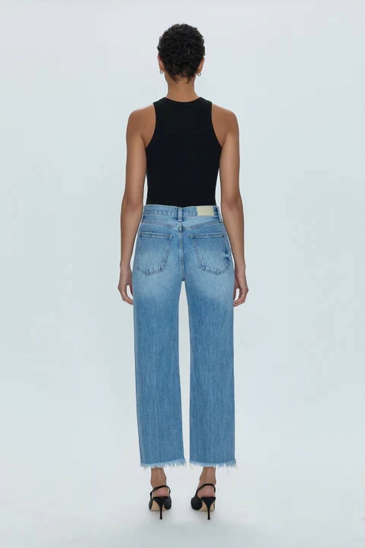 Pistola - Cassie Super High Rise Straight Leg Jeans