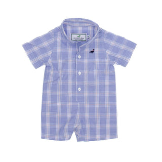 Properly Tied - Boys Tybee Baby Seasonal Shortall