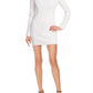 Badgley Mischka - Cheryl Long Sleeve Mini Dress