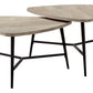 Table Set, Coffee, End, Side, Accent, Living Room - Taupe