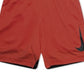 Shorts Nike Swoosh para meninos, tamanho 2T, vermelho