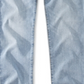 Calça jeans Levi's feminina, cintura alta, reta, azul, tamanho 7