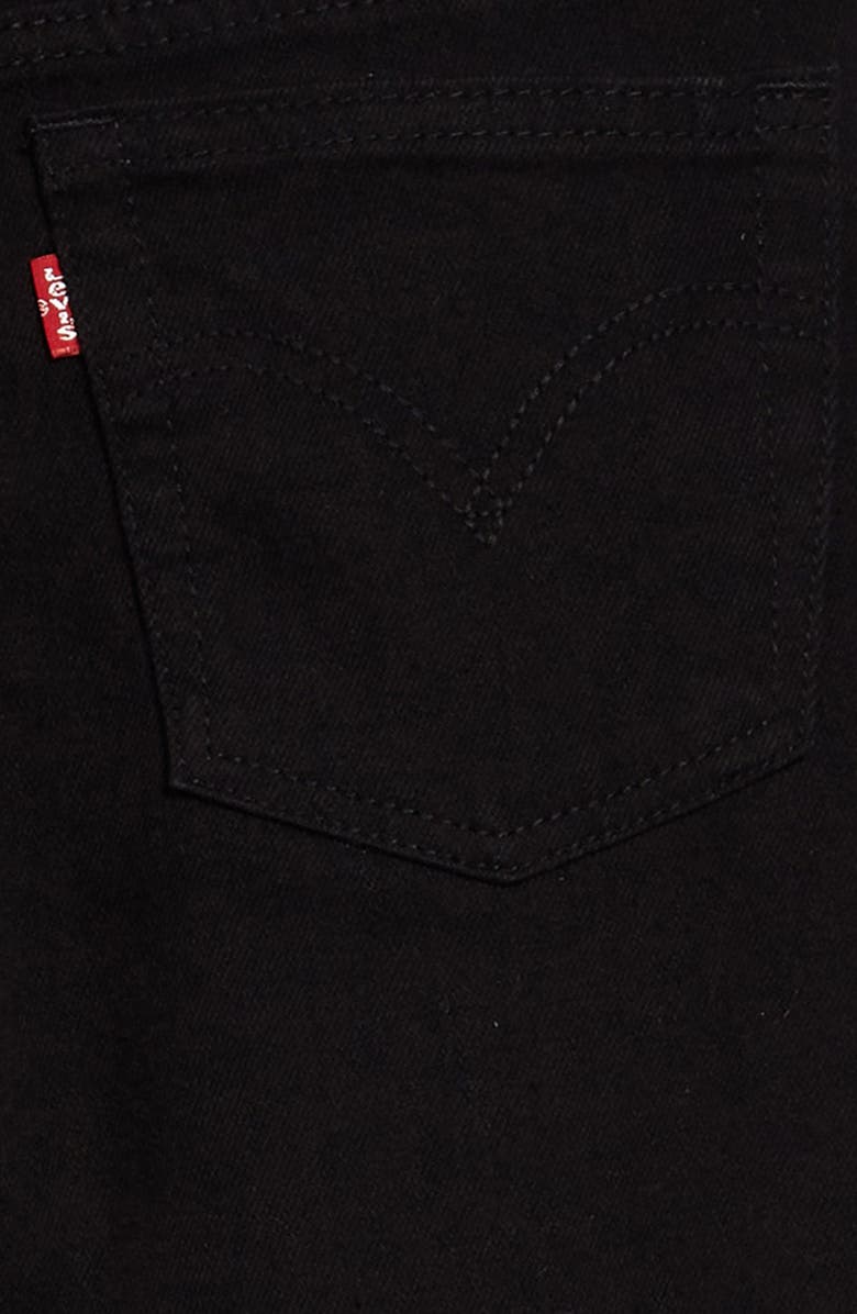 Calça jeans Levi's de cintura alta e perna reta para meninas - tamanho 14, azul