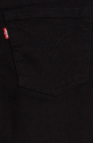 Calça jeans Levi's de cintura alta e perna reta para meninas - tamanho 14, azul