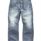 Calça jeans Levi's Husky 514 Straight Fit para meninos, azul, tamanho 10
