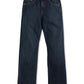 Calça jeans Levi's Husky 550 Relaxed Fit para meninos, azul, tamanho 16