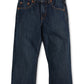 Calça jeans Levi's Husky 550 Relaxed Fit para meninos, azul, tamanho 16
