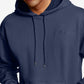 Moletom com capuz Champion Powerblend Fleece Masculino Azul Tamanho Médio