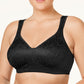 Sutiã sem fio Playtex Ultimate Lift and Support feminino, preto, tamanho 40D