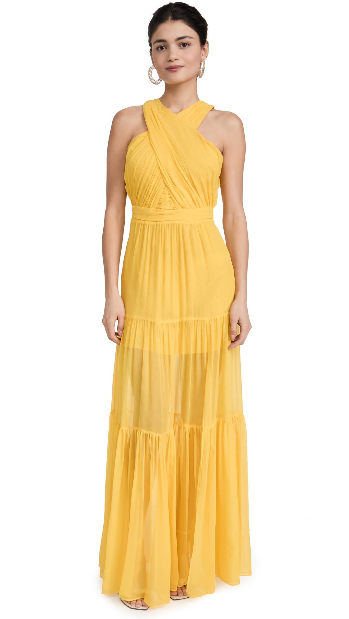 Veronica Beard Women's Florencia Dress, Canary, Yellow, 4