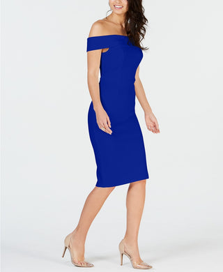 Vestido tubinho tomara que caia Thalia Sodi feminino azul tamanho extra grande