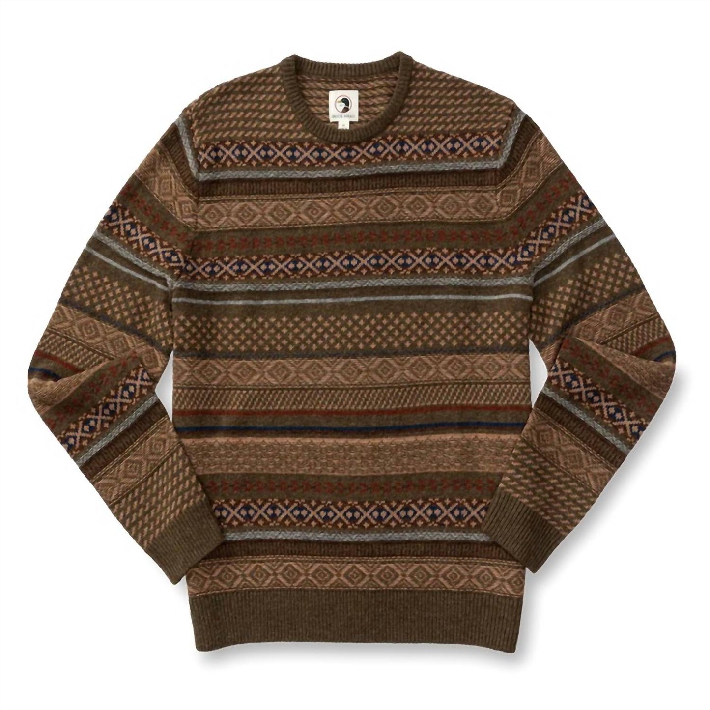 Duck Head - Birch Fair Isle Crewneck Sweater