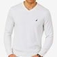Suéter Nautica Masculino Navtech Performance Classic Fit com Gola V Macia e Tamanho XX-G