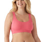 True & Co womens True Body Lift Scoop With Soft Form Band Bra, Cactus Bloom