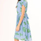 Area Stars - Floral Belted Dress