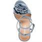 Steve Madden - Women's Rounded Toe Rosette Stiletto Heel