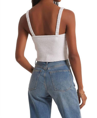 Z Supply - Blusa de gaze Cambria