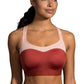 Brooks Dare Racerback High Impact Sports Bra - Rosewood Flamingo 36DD