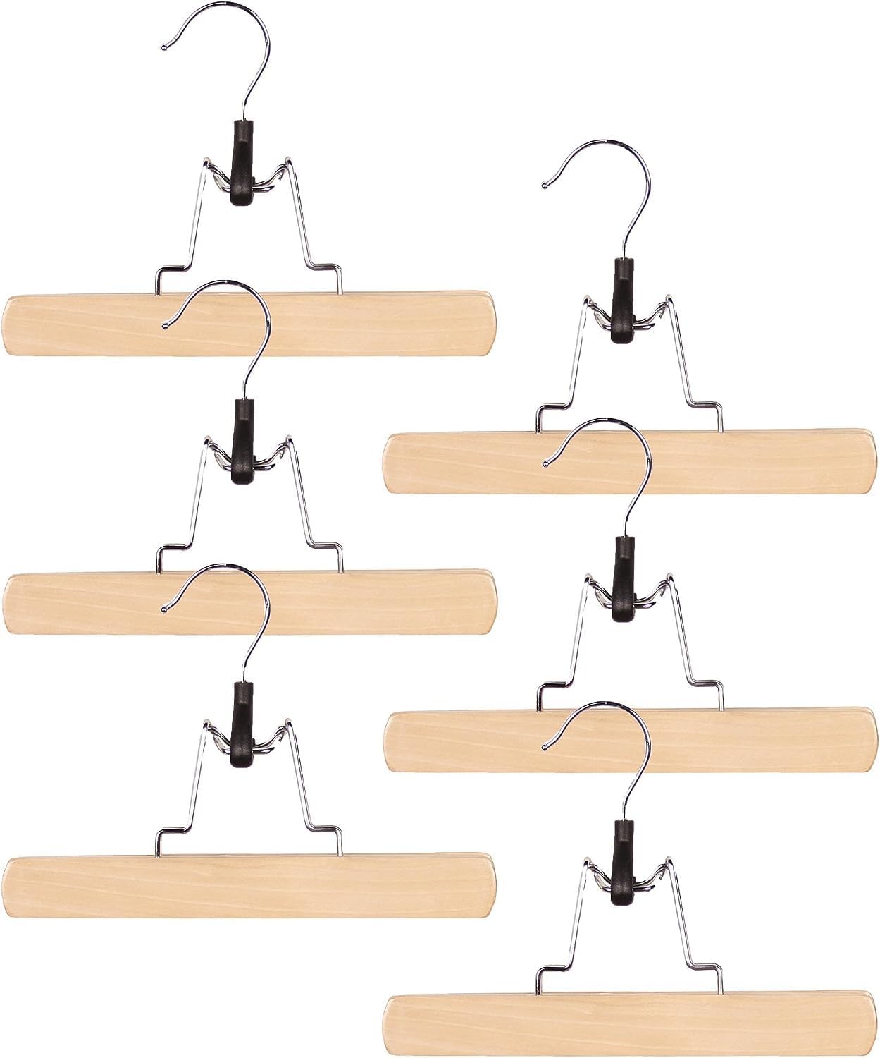 Conjunto de 6 cabides para calças 
