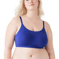 True & Co. Women's True Body Lift Scoop Adjustable Strap Bra, Laguna Blue