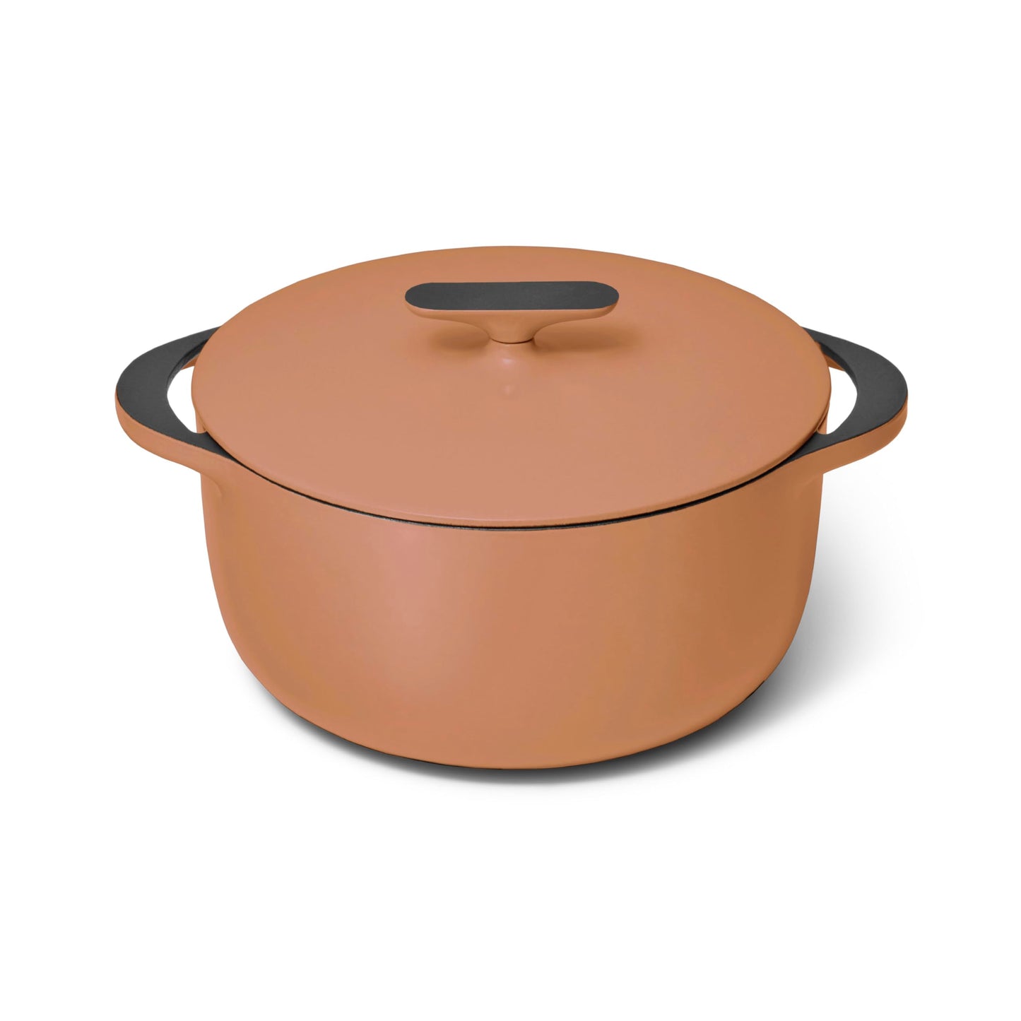 Caraway Enameled Dutch Oven  65 qt Cast Iron Dutch Oven With Lid  3 Layer Enamel Coating  No Seasoning Required  Compatible With All Stovetops  Oven Safe  No Forever Chemicals  Rust
