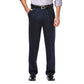 Haggar Men's Premium No Iron Khaki Regular and Big & Tall Sizes, Dark Navy, 44W x 29L