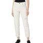 KUT from the Kloth Rachael High-Rise Fab AB Mom Raw Hem in Ecru Ecru 16 26