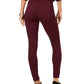 Leggings femininas de malha ponte com costura frontal pequena da Style &amp; Co Berry Jam, tamanho pequeno
