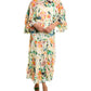 Ted Baker Womens Balloon Sleeve Maxi Dress, 1, White