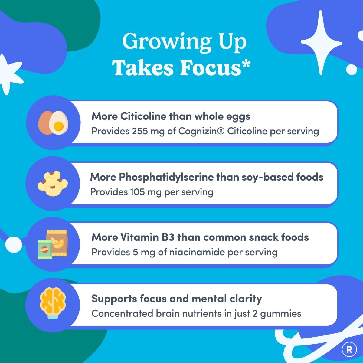 FIRST DAY Teens' Daily Focus Brain Support