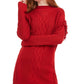 American Rag Juniors' Tunic Sweater Dark Red Size Small
