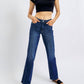 Judy Blue - Mid Rise Tummy Control Classic Straight Leg Jean